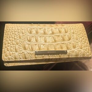 Brahmin Crocodile Embossed Wallet